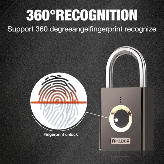 Smart Fingerprint Security Padlock