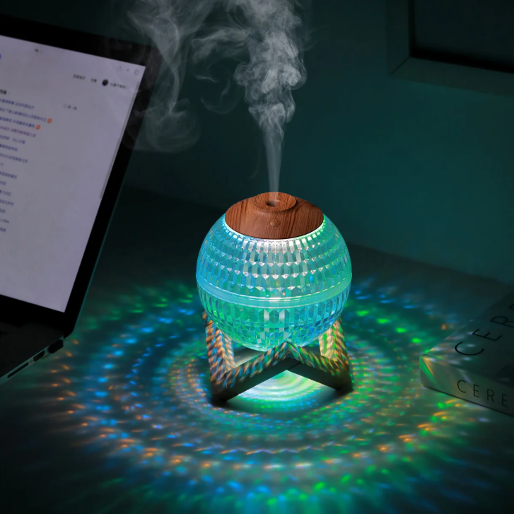 Household Bedroom Crystal Ball Humidifier Desktop
