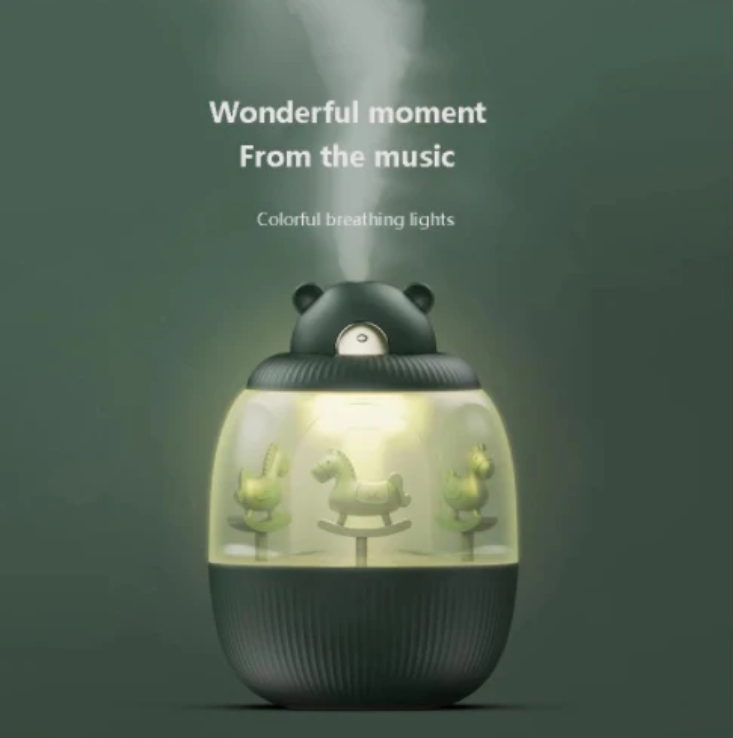 USB Rechargable Cool Humidifier For Living Room Bedroom Office Electric Air Humidifier