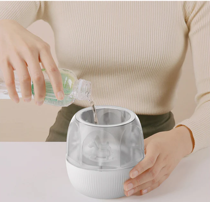 USB Rechargable Cool Humidifier For Living Room Bedroom Office Electric Air Humidifier
